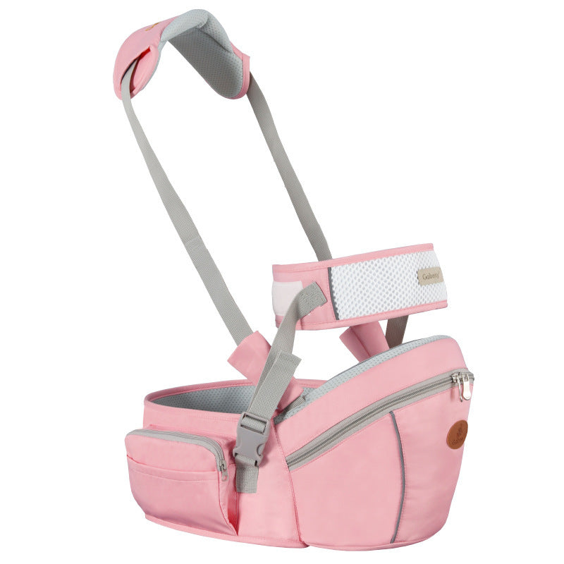 Multifunctionele Baby Heupdrager met Opbergruimte – Enkel Heupstoeltje met Draagriem (0–36 maanden)