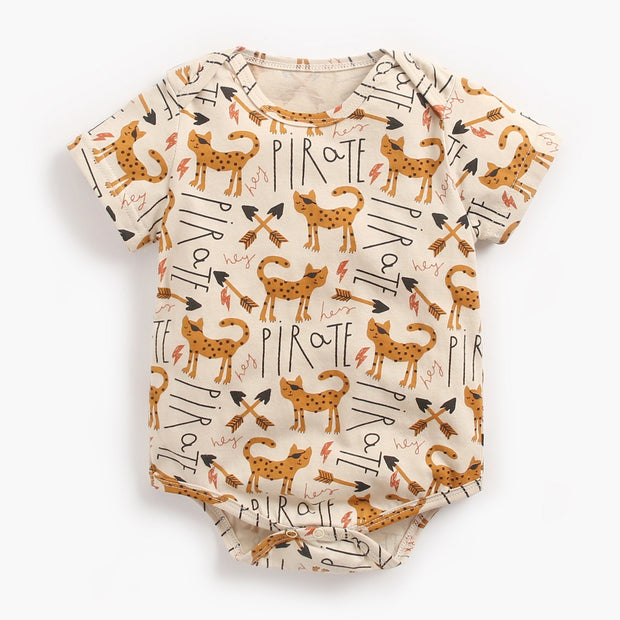 Newborn Baby Bodysuit – Comfortabele Katoenen Jumpsuit voor 0-36 Maanden