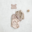 Baby Romper Lange Mouw – Geborduurde Wrap – Katoen – 3-12 Maanden