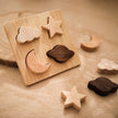 Houten Planetenset Bouwblok Puzzel – Educatief Speelgoed voor Kinderen