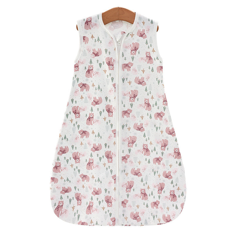 Nieuwgeboren Baby Zomer Slaapzak - Anti-Trappel Quilt - Mouwloos Vest