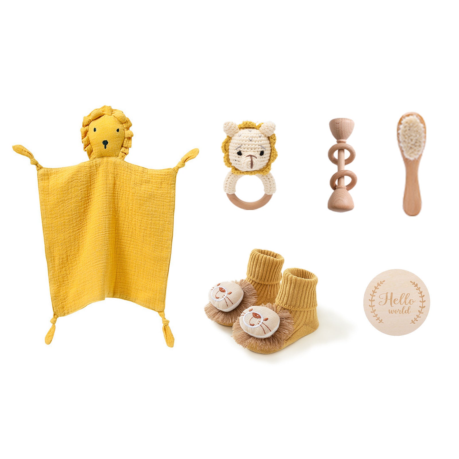 Baby Comfort Rammelaar Konijn Badhanddoek Cadeauset