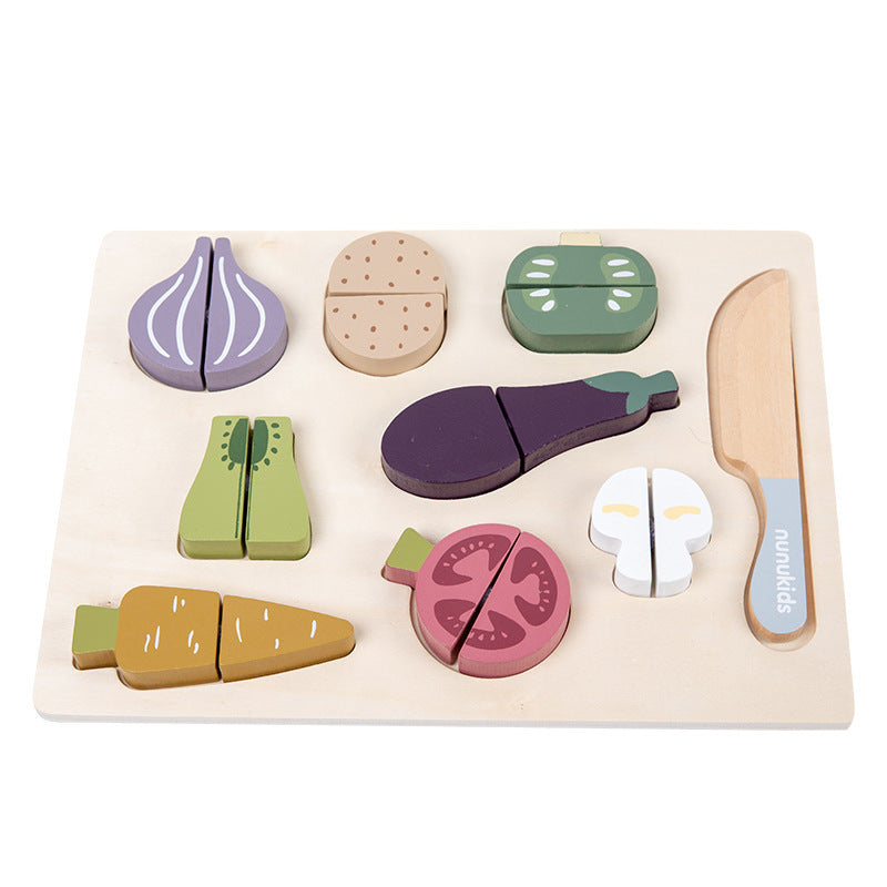 Plane Vegetables Cut – Educatief Houten Snij Speelgoed