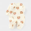 Gewatteerde Baby Onesie Lange Mouw – Warme Katoenen Romper voor Pasgeborenen