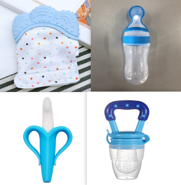 Baby Lepelfles Voedingsfles – Zachte Silicone Lepel voor Babyvoeding