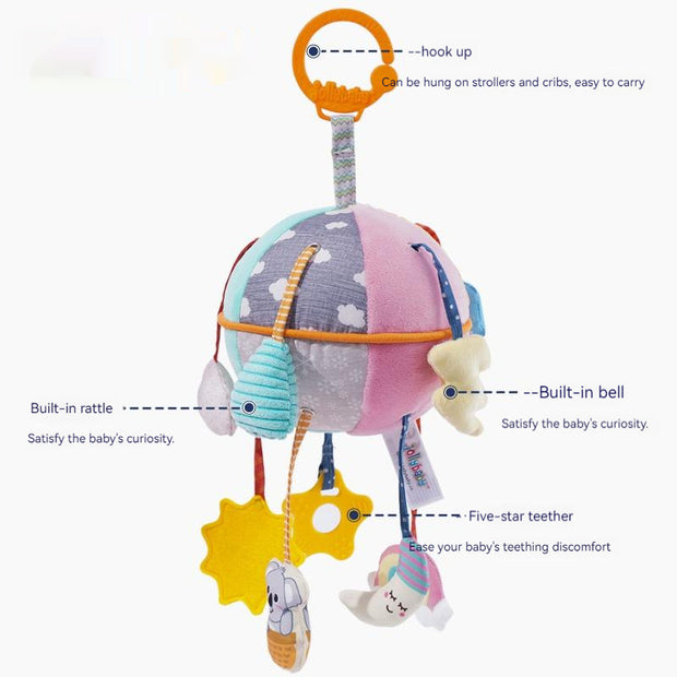 Chouchoule Baby Autospeelgoed – Hangspeelgoed voor Baby’s | Wagenspiraal voor Maxi-Cosi, Box of Kinderwagen