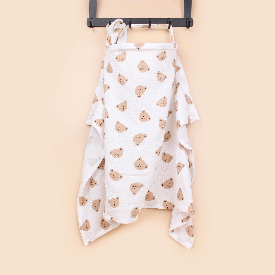 Zuiver Katoenen Babydeken & Voedingsdoek – Comfortabele Borstvoedingshoes