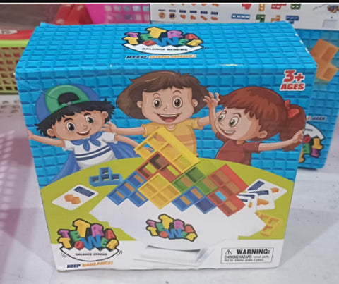 Balanceer- en Stapelspel – Houten Torenblokken voor Kinderen en Volwassenen | Educatief Familiespel voor Jongens en Meisjes
