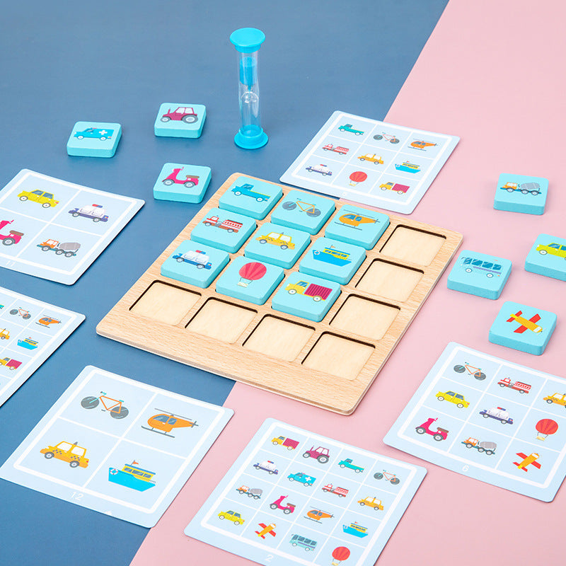 Game Baby Brainpower – Houten Educatief Geheugenspel voor Baby’s & Peuters