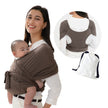 Zomerse Katoenen Kruis-Baby Draagzak – Licht en Ademend