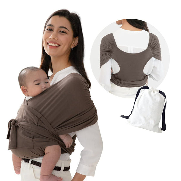 Zomerse Katoenen Kruis-Baby Draagzak – Licht en Ademend
