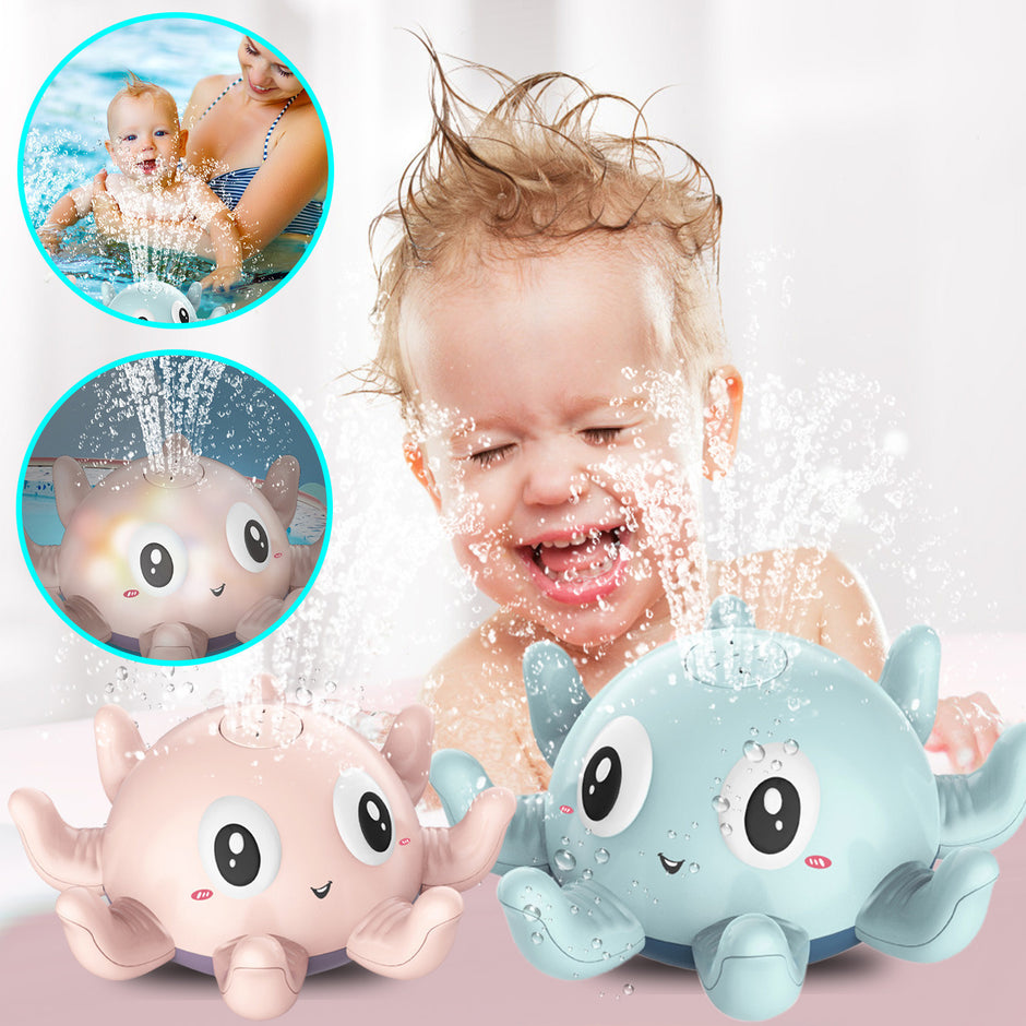 Automatisch Water Spray Badspeeltje voor Kinderen – Badplezier met Licht en Fonteinfunctie