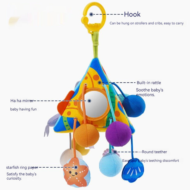 Chouchoule Baby Autospeelgoed – Hangspeelgoed voor Baby’s | Wagenspiraal voor Maxi-Cosi, Box of Kinderwagen
