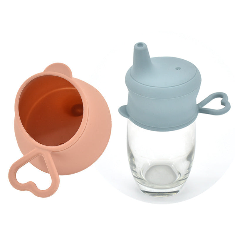 BPA-vrije Baby Siliconen Bekerdeksel – Splash-proof Afdekking voor Drinkbekers