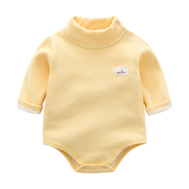 Warme Baby Romper met Fleece – Lange Mouw – 0-2 Jaar – Unisex