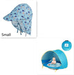 Opvouwbare Baby Strandtent met Mini Zwembad – UV50+ Bescherming – Voor 1-2 Kinderen – Inclusief Draagtas & Haringen