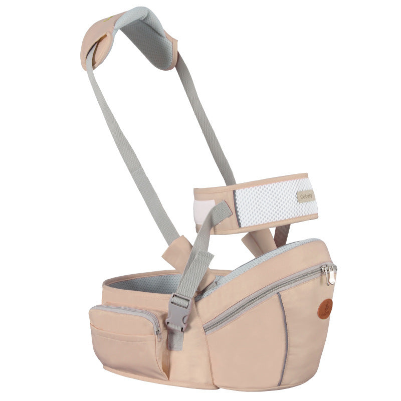 Multifunctionele Baby Heupdrager met Opbergruimte – Enkel Heupstoeltje met Draagriem (0–36 maanden)