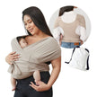 Zomerse Katoenen Kruis-Baby Draagzak – Licht en Ademend
