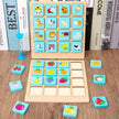 Game Baby Brainpower – Houten Educatief Geheugenspel voor Baby’s & Peuters