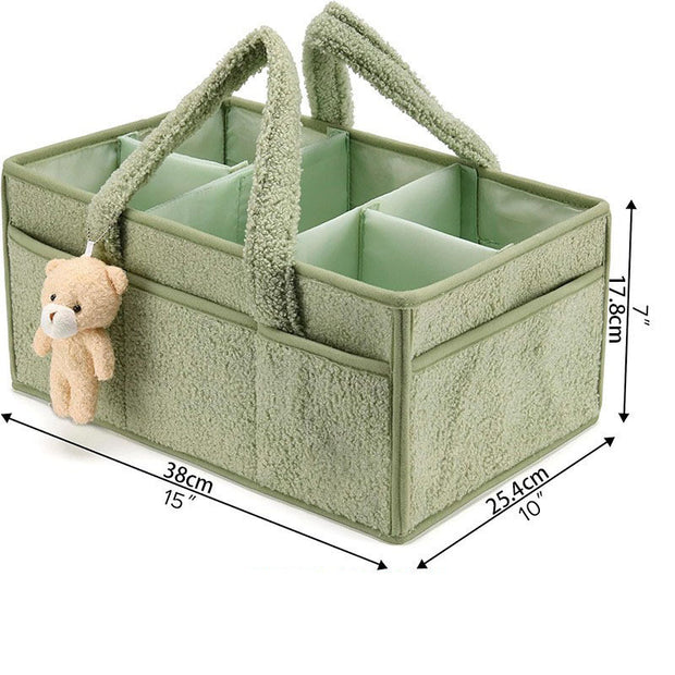 Veelzijdige Baby Luier Organizer – Opbergtas voor Luiers, Billendoekjes & Babyspullen