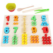 Montessori Houten Kralenbord – Cijferherkenning & Fijne Motoriek (Peuters & Kleuters)