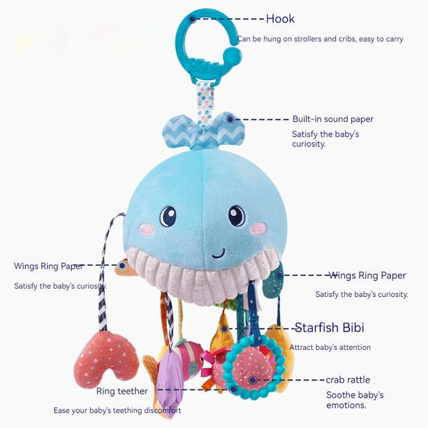 Chouchoule Baby Autospeelgoed – Hangspeelgoed voor Baby’s | Wagenspiraal voor Maxi-Cosi, Box of Kinderwagen