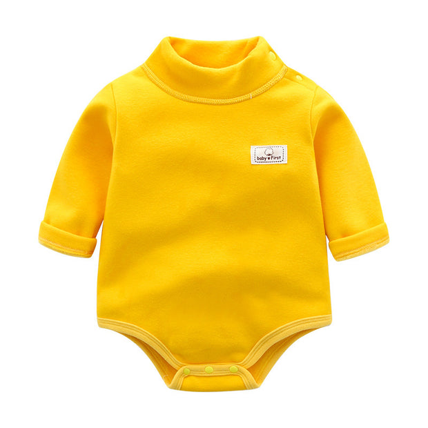 Warme Baby Romper met Fleece – Lange Mouw – 0-2 Jaar – Unisex
