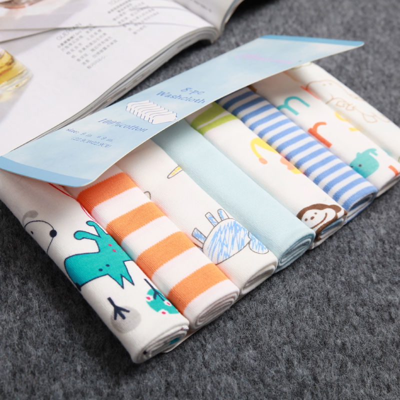 Baby speendoekjes van katoenen gaas – 8 stuks
