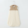 Baby Slaapzak met Dubbele Laag – Patchwork Wafel Gilet Slaapzak met Kraag – Ademend & Zacht