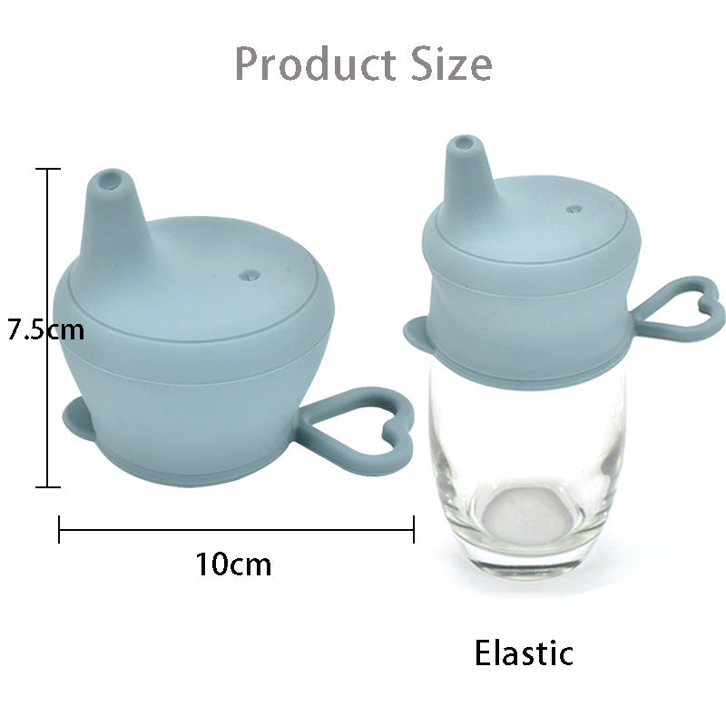 BPA-vrije Baby Siliconen Bekerdeksel – Splash-proof Afdekking voor Drinkbekers